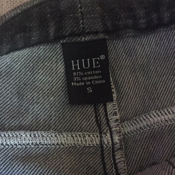 HUE black denim leggings - Picture 3 of 6